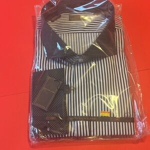 Steven Alan Men's Striped Dress Shirt